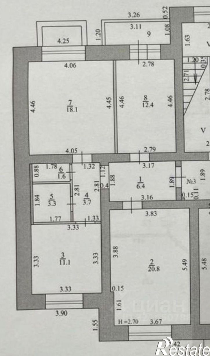 3-комн квартира Астраханская улица, 181В к1,  д. 181В к1