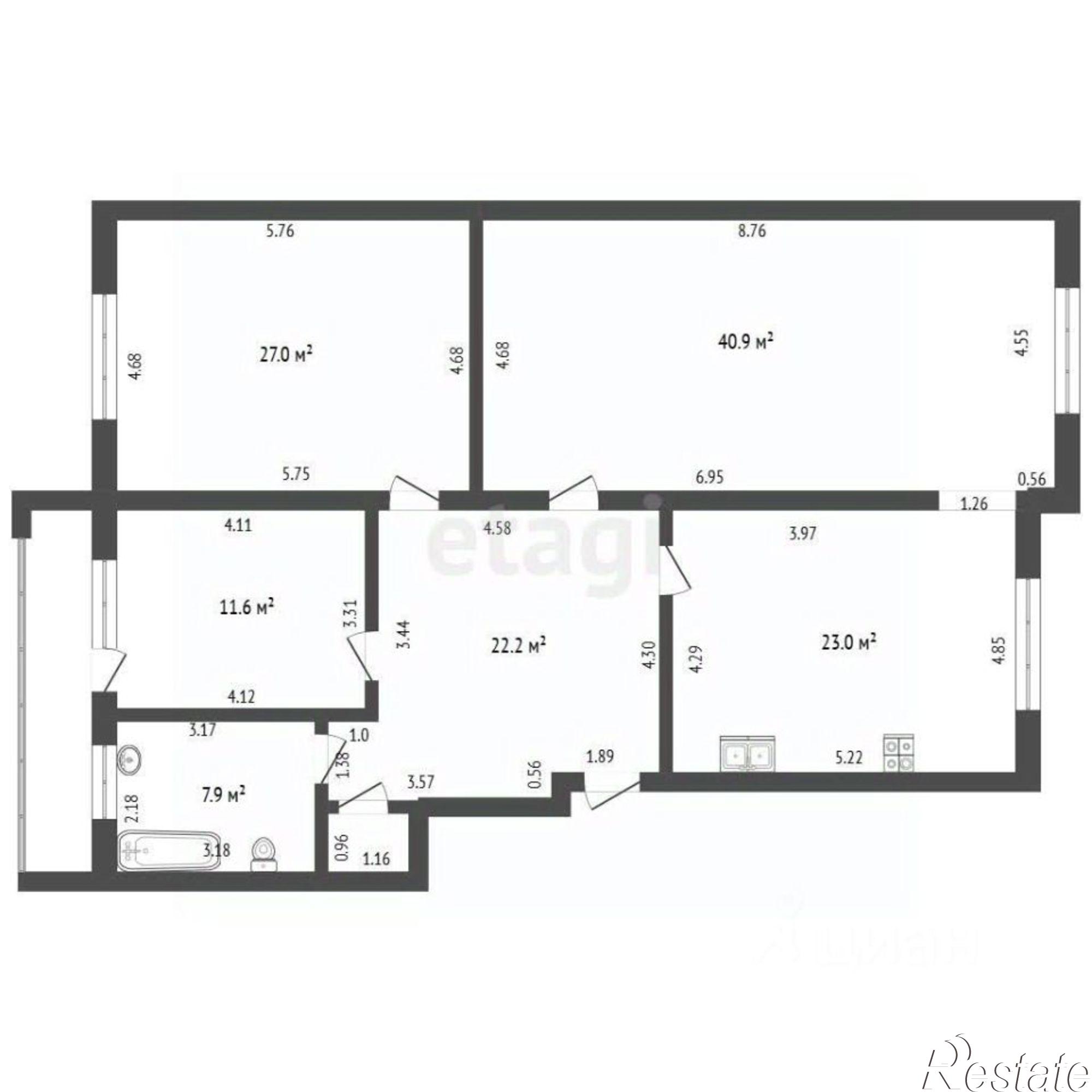Купить квартиру за 23 500 000 рублей на ул Карла Маркса, 23А