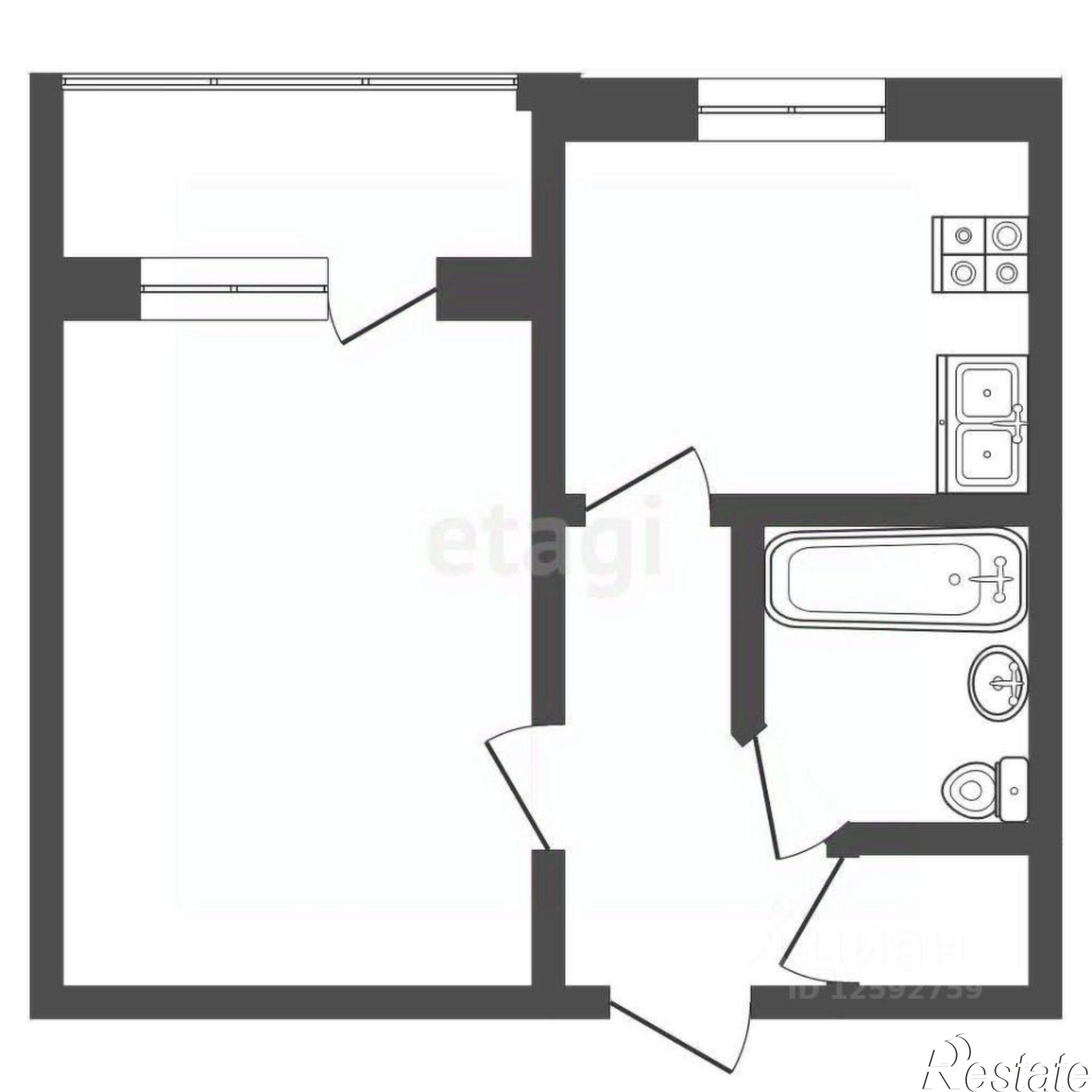 Купить квартиру за 6 800 000 рублей на улица Сергеева-Ценского, 3