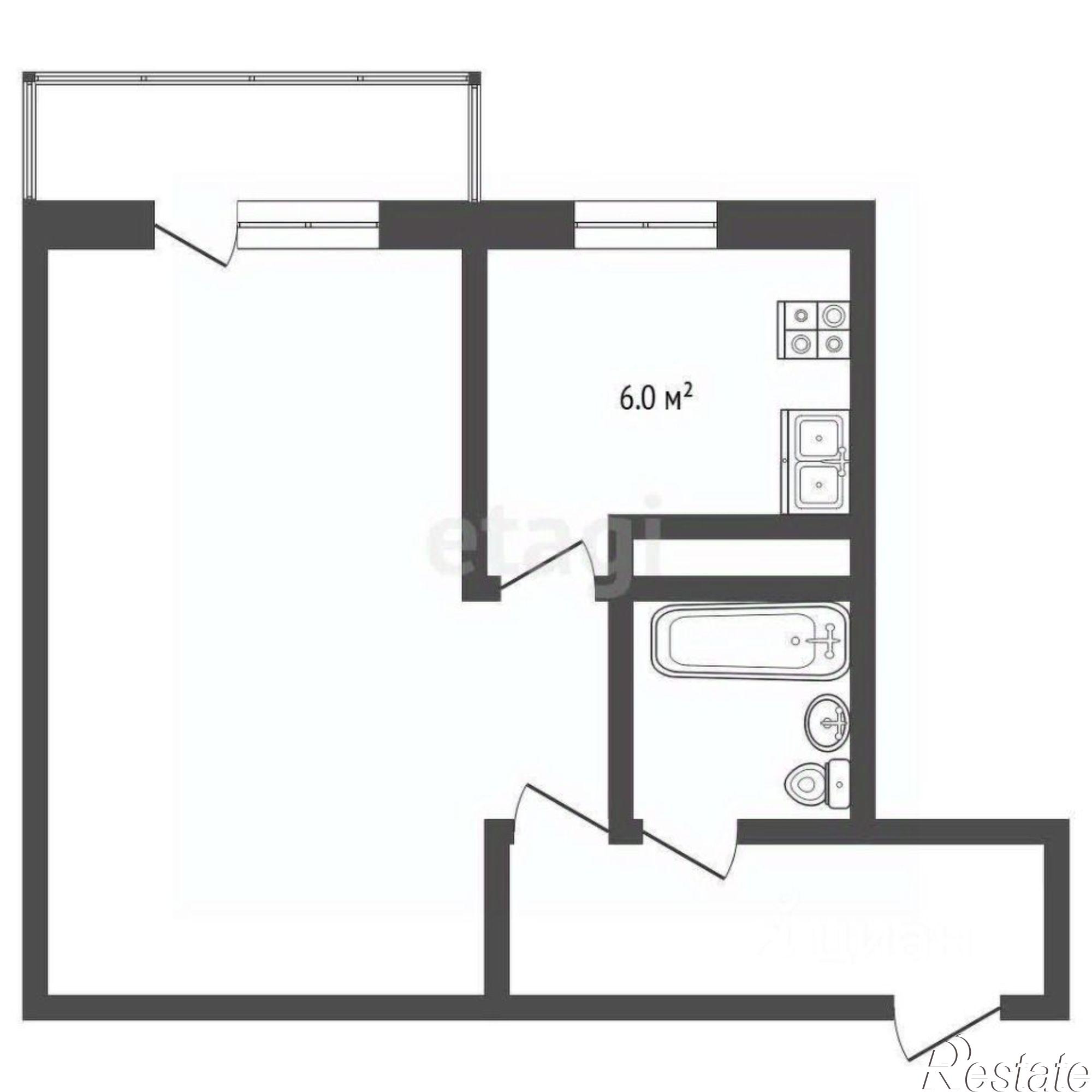 Купить квартиру за 2 700 000 рублей на улица Подвойского, 10/1