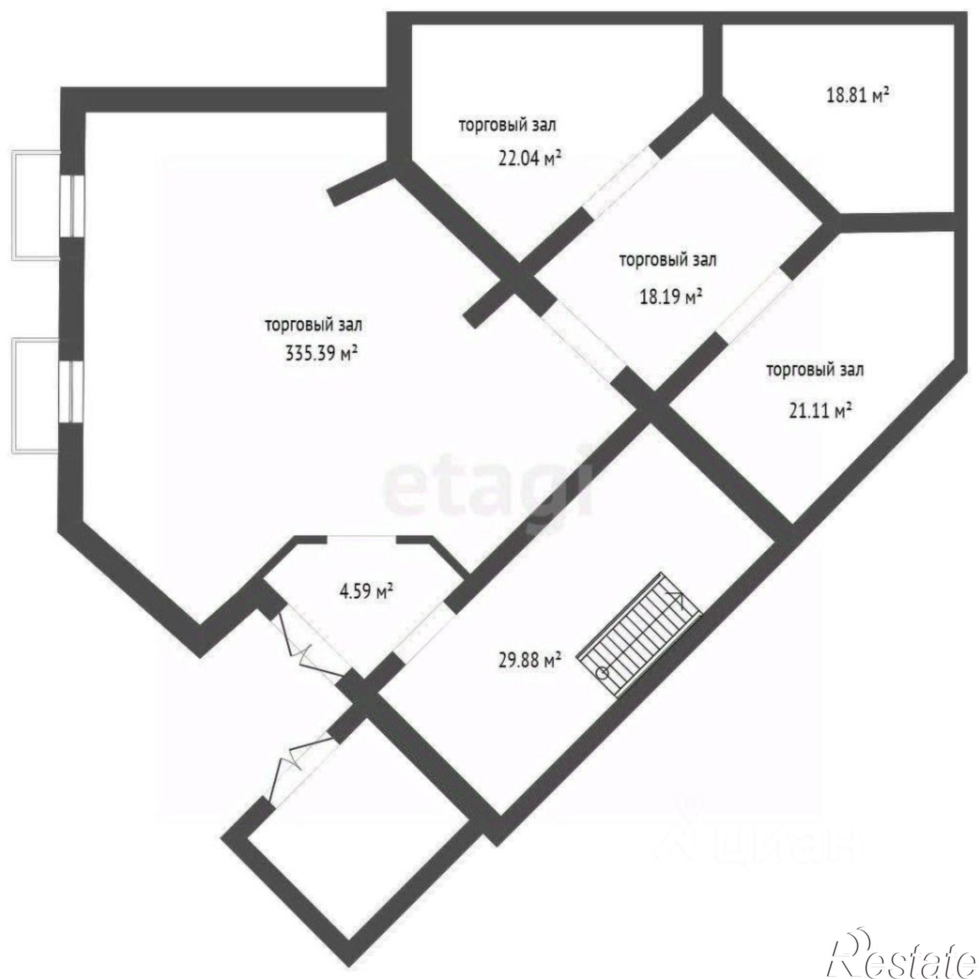 Купить помещение свободного назначения за 11 562 100 рублей на улица Карла Маркса, 61/175