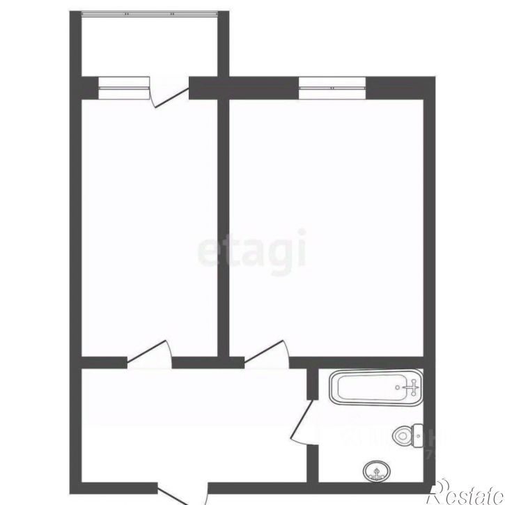 1-комн квартира Кавказская улица, 1Б,  д. 1Б