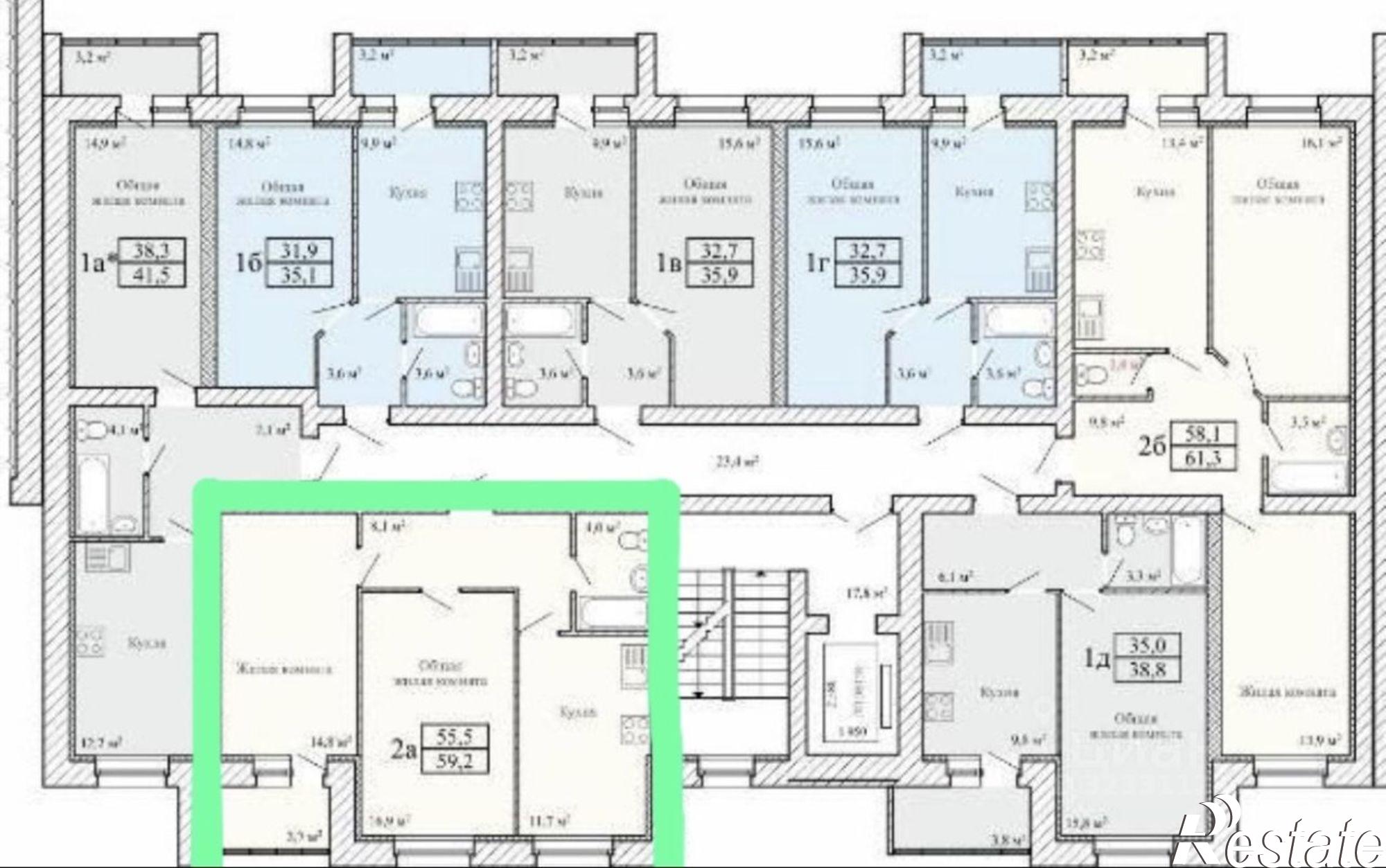 Купить квартиру за 5 250 000 рублей на ул Мичуринская, 240