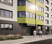 2-комн, 61 кв м, этаж 4/9 улица имени Павла Строганова, 9Е