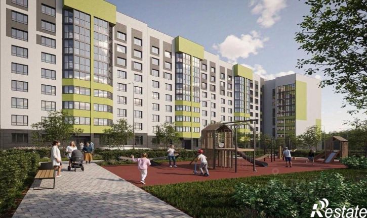 2-комн квартира в новом доме улица имени Павла Строганова, 9Е