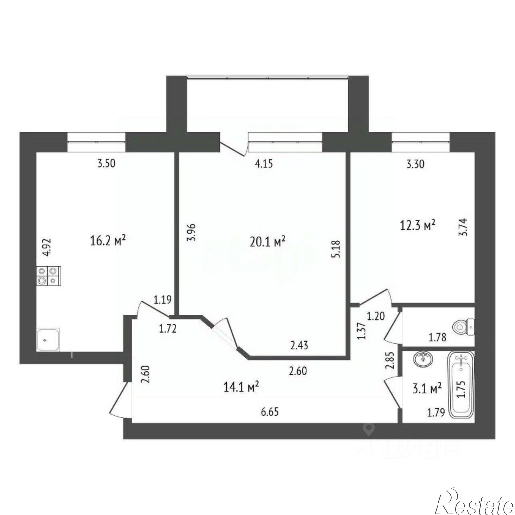 Купить квартиру за 8 050 000 рублей на улица Карла Маркса, 175А к4