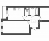 2-комн, 64кв м, этаж 2/5 ул Державинская, 13