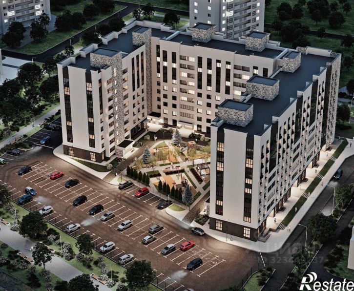 1-комн квартира в новом доме микрорайон Телецентр