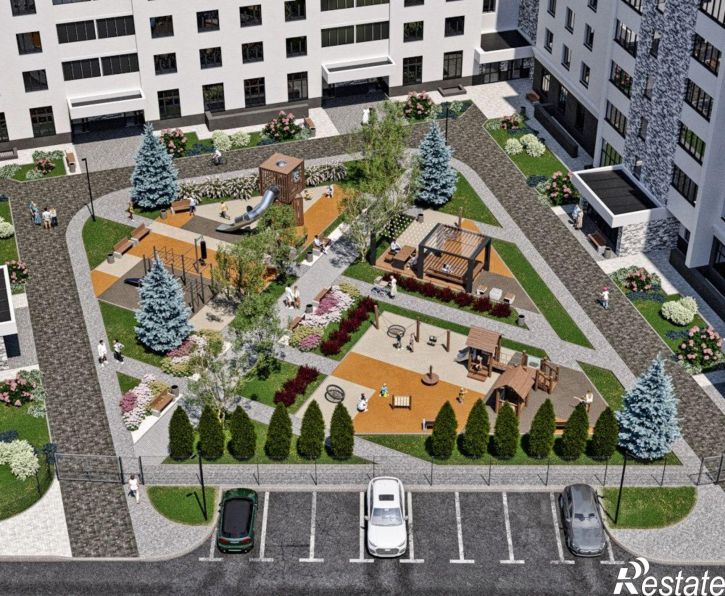 1-комн квартира в новом доме микрорайон Телецентр