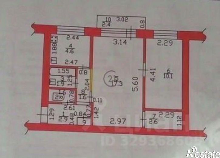 2-комн квартира пр-д Энергетиков, 1,  д. 1