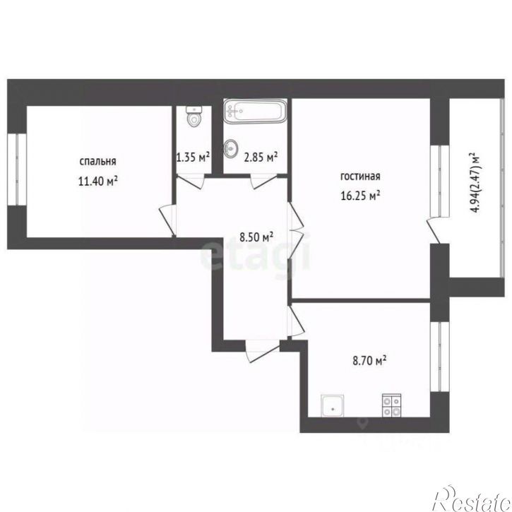 2-комн квартира ул Свободная, 10,  д. 10