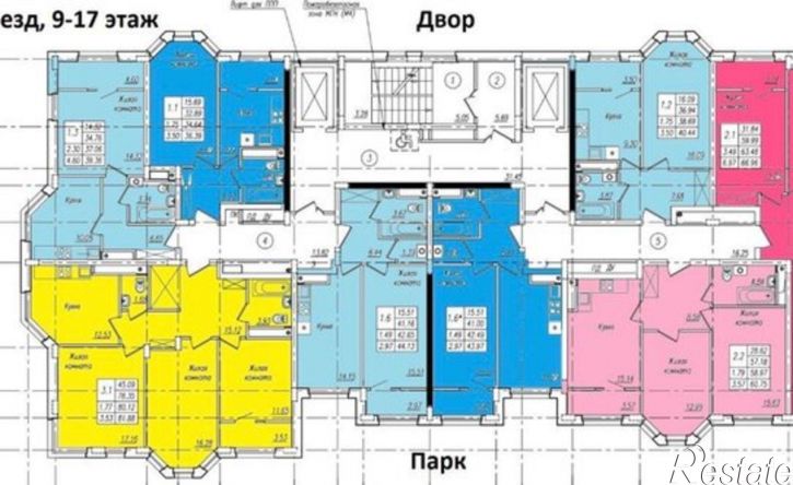 2-комн квартира Пахотная улица, 18