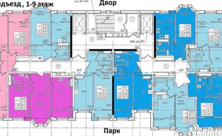 2-комн квартира Пахотная улица, 18