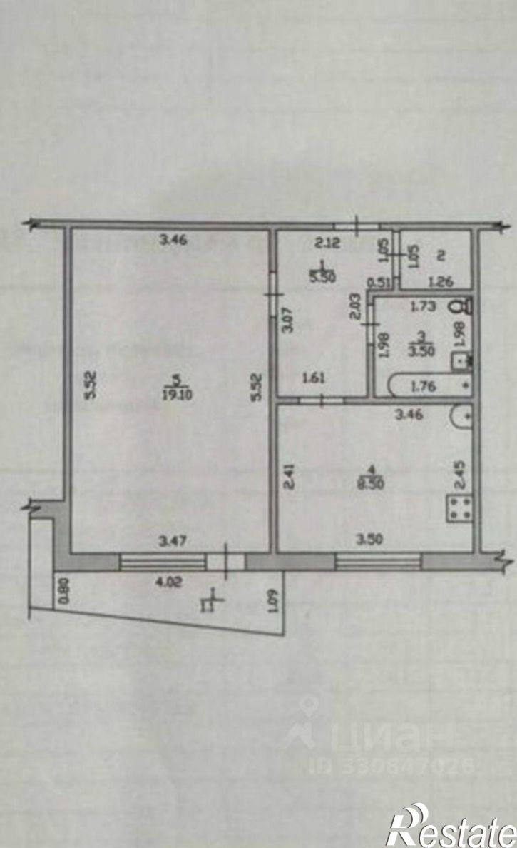 1-комн квартира ул Мичуринская, 114,  д. 114