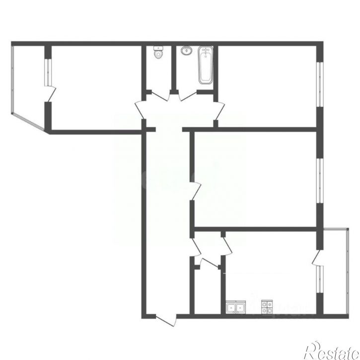 3-комн квартира ул Полынковская, 65б,  д. 65б