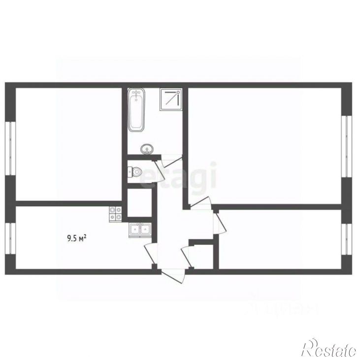 3-комн квартира ул Интернациональная, 65,  д. 65